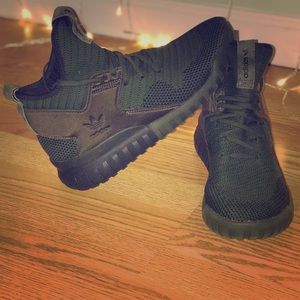 Army green adidas tubular
